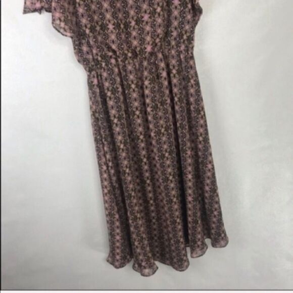Victoria’s Secret Womens Butterfly Midi Dress Size XS Pink Flutter Sleeve - Picture 8 of 10